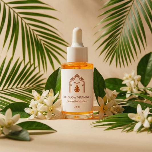 Sérum à la vitamine C en flacon compte-gouttes ambré, 30 ml